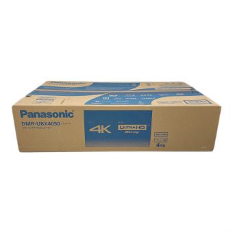 Panasonic (パナソニック) Blu-rayレコーダー 未開封 DMR-UBX4050 3番組 4TB B-CAS -