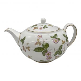 Wedgwood (ウェッジウッド) ティーポット ワイルドストロベリー ティーポット L 1200ml 黒壺