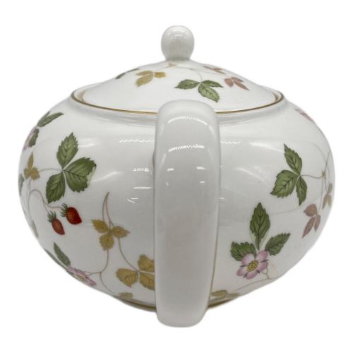 Wedgwood (ウェッジウッド) ティーポット ワイルドストロベリー ティーポット L 1200ml 黒壺