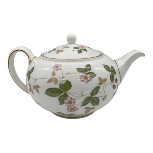Wedgwood (ウェッジウッド) ティーポット ワイルドストロベリー ティーポット L 1200ml 黒壺
