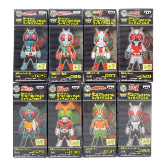 仮面ライダー (カメンライダー) フィギュア vol.4 8個セット ワールドコレクタブルフィギュア