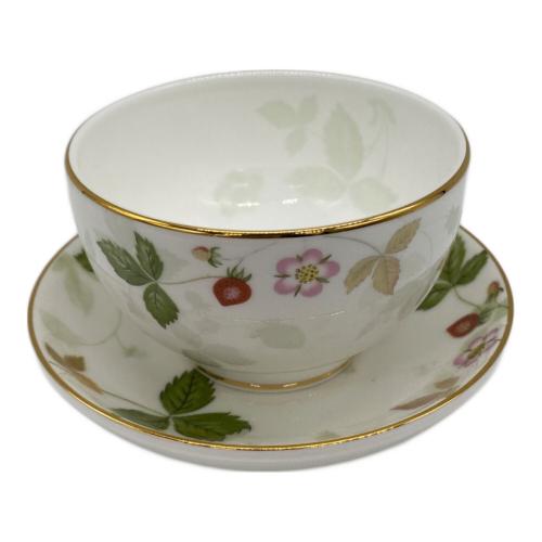 Wedgwood (ウェッジウッド) ジャパニーズティーカップ&ソーサー ワイルドストロベリー