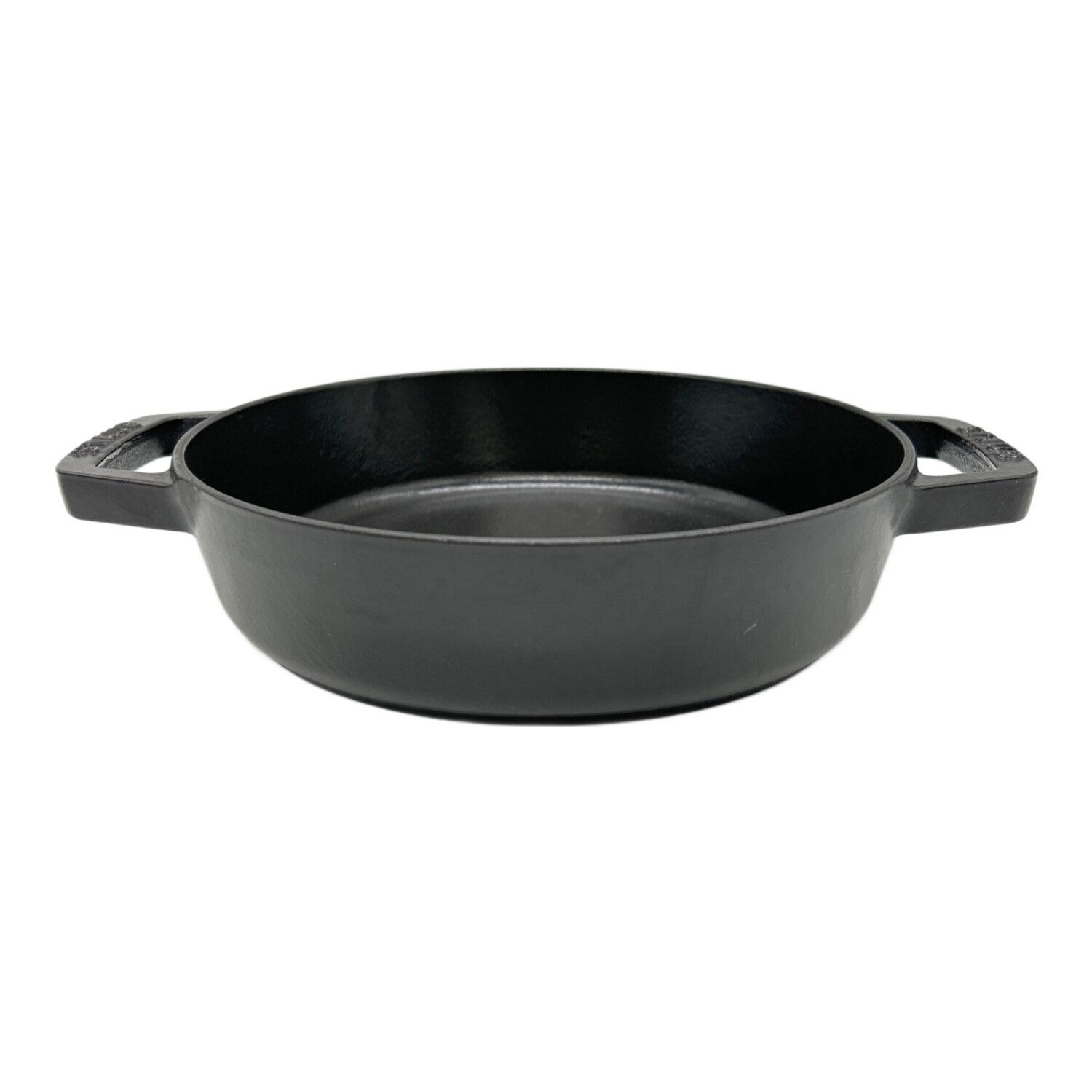 Staub (ストウブ) 両手フライパン SIZE 20cm ブラック｜トレファクONLINE