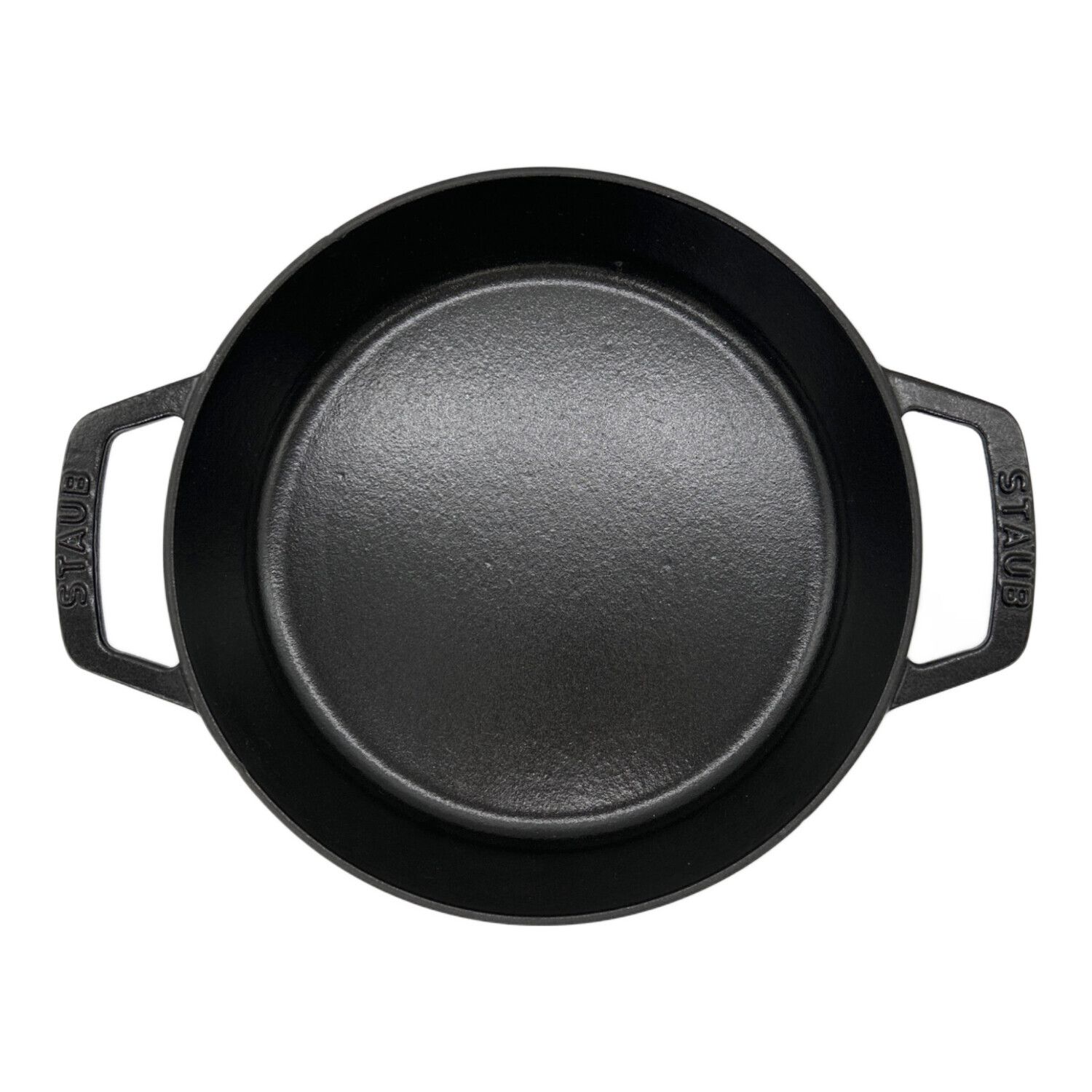 Staub (ストウブ) 両手フライパン SIZE 20cm ブラック｜トレファクONLINE