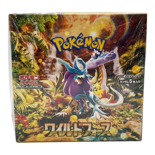 ポケモンカード 拡張パック ワイルドフォース BOX