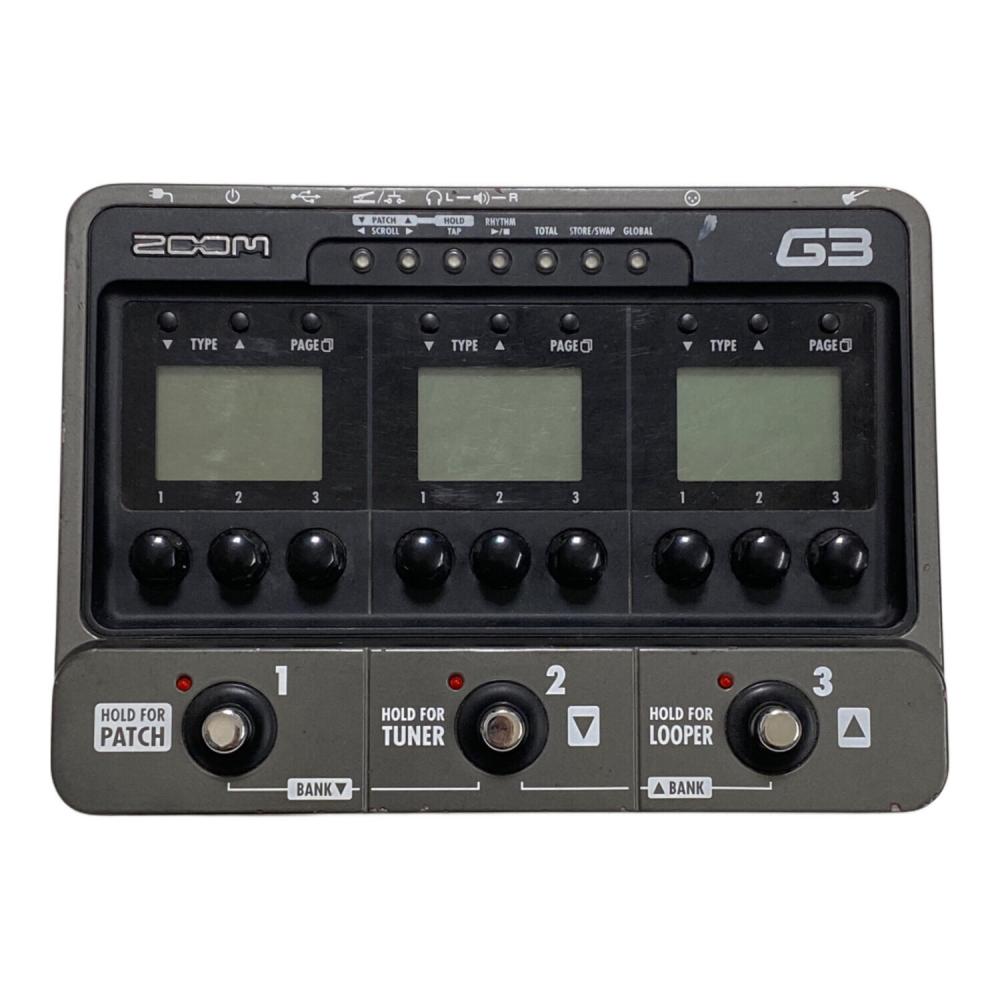 ZOOM (ズーム) マルチエフェクター G3｜トレファクONLINE