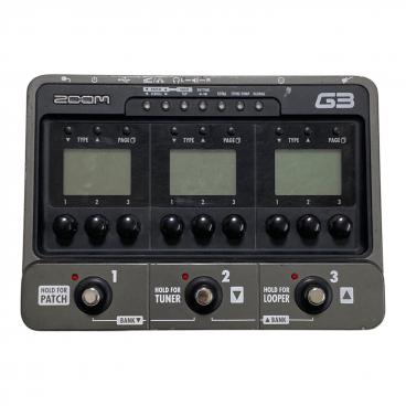 マルチエフェクター　4台　ジャンク ZOOM G1X FOUR ギターマルチエフェクター 専用アダプター付きセット