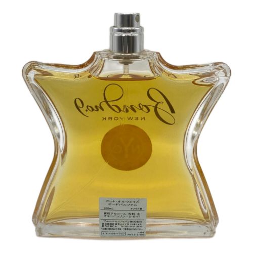 Bond no.9 オードパルファム ホット・オルウェイズ 100ml 残量80%-99%