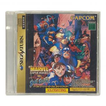 セガサターン用ソフト マーヴル・スーパーヒーローズ VS. ストリートファイター 拡張ラムカートリッジ4MB付属 -