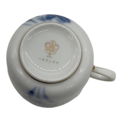 大倉陶園 (オオクラトウエン) カップ&ソーサー 箱欠品 ハルリンドウ