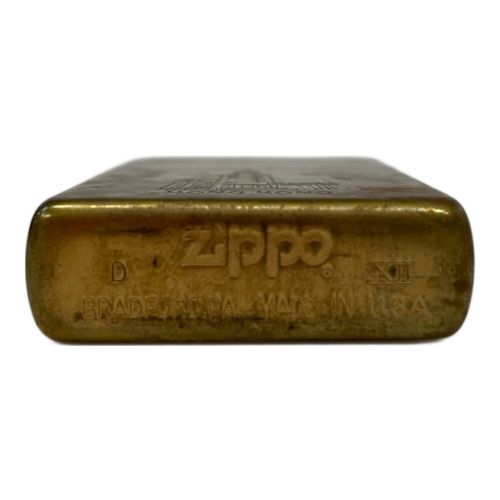 ZIPPO Ｄ ＸⅡ 真鍮(ブラス)