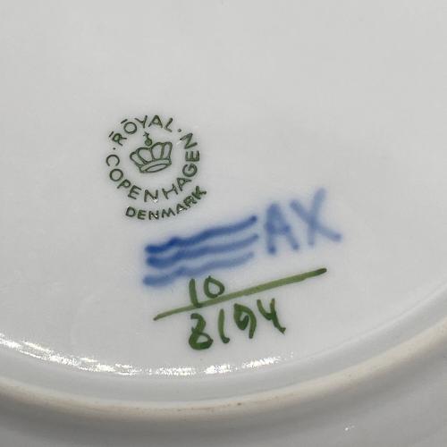 ROYAL COPENHAGEN (ロイヤル・コペンハーゲン) プレート 約19cm ブルーフラワー・アンギュラー