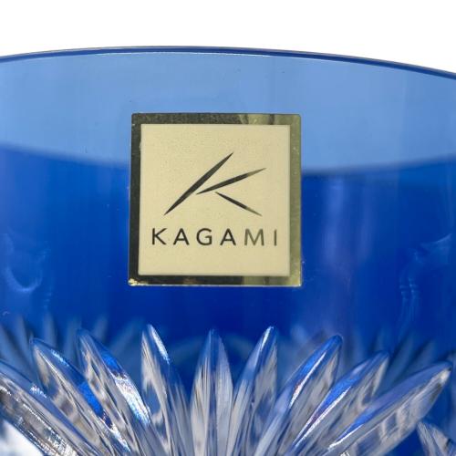 KAGAMI CRYSTAL (カガミクリスタル) ロックグラス 江戸切子 2Pセット
