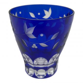 江戸切子 伝統工芸品 ミニオールド ルリ