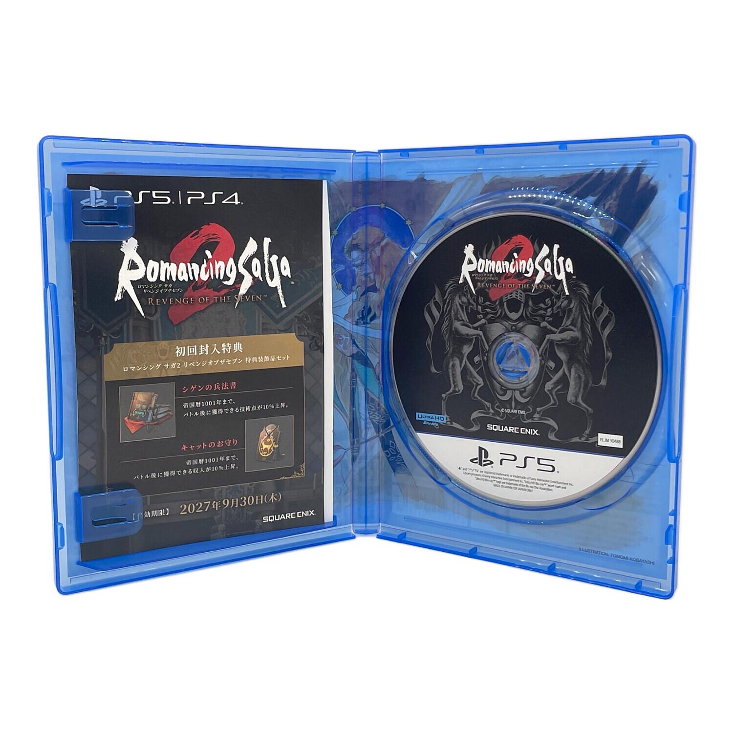 PS5 ロマンシング サガ2 リベンジオブザセブン コレクターズエディション ロマンシング サガ2 リベンジオブザセブン」、「ロックブーケ