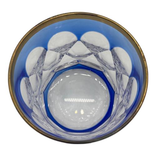 HOYA CRYSTAL (ホーヤクリスタル) 切子グラスセット 色被せクリスタル