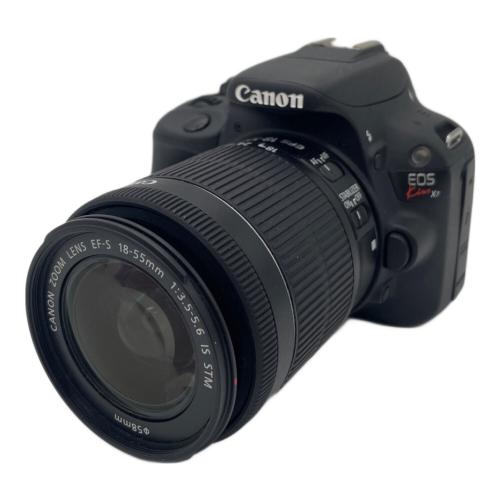 CANON (キヤノン) 一眼レフカメラ レンズ内チリ有 EOS Kiss X7 EF-S18-55 IS STM レンズキット APS-C -