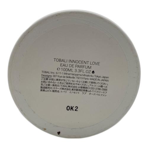 TOBALI オードパルファム イノセント ラブ 100ml 残量80%-99%