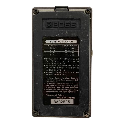 BOSS (ボス) イコライザー Bass Equalizer GE-7B 日本製 動作確認済み