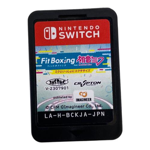 Nintendo (ニンテンドー) Switch Fit Boxing feat. 初音ミク ‐ミクといっしょにエクササイズ Nintendo Switch用ソフト CERO A (全年齢対象)