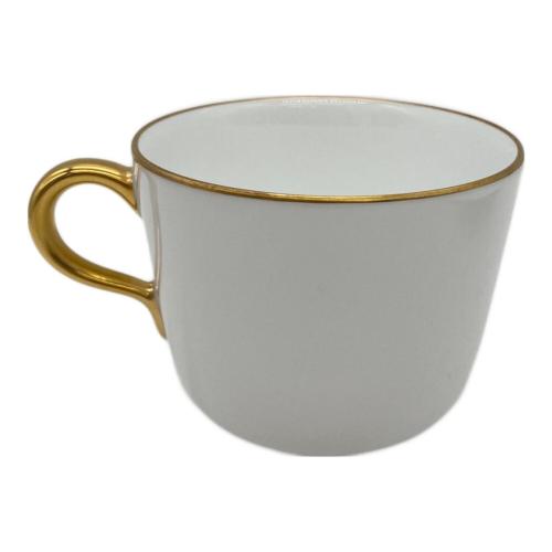 大倉陶園 (オオクラトウエン) カップ&ソーサー モーニング碗皿 ゴールドライン