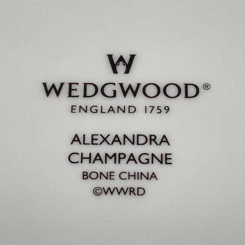Wedgwood (ウェッジウッド) プレート 27.5cm ★ アレクサンドラ シャンパン