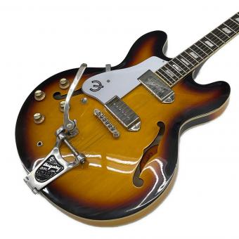 EPIPHONE (エピフォン) セミアコギター Bigsby搭載 LEFTY CASINO VS 2015年製