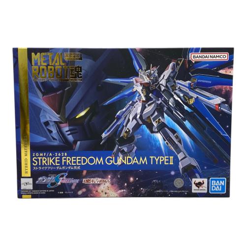 BANDAI (バンダイ) フィギュア 機動戦士ガンダムSEED FREEDOM 魂ウェブ商店限定 ストライクフリーダムガンダム弐式 METAL ROBOT魂