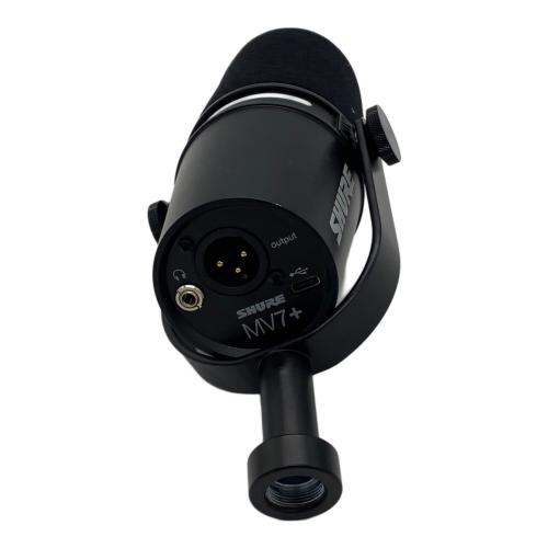SHURE (シュア) MOTIV MV7+-K-J ダイナミックマイク 動作確認済み