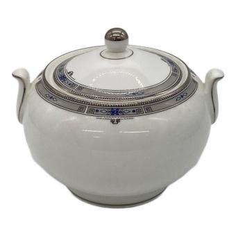 Wedgwood (ウェッジウッド) シュガーポット 黒壺刻印 アムハースト