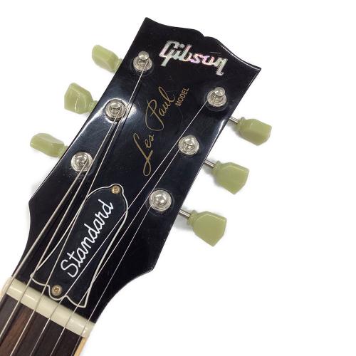GIBSON (ギブソン)  Les Paul Standard Double Cutaway Plus Trans Black ダブルカッタウェイ ペグ交換