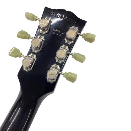 GIBSON (ギブソン)  Les Paul Standard Double Cutaway Plus Trans Black ダブルカッタウェイ ペグ交換