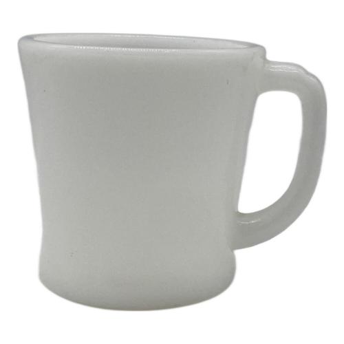 Fire King (ファイヤーキング) Dハンドルマグ ホワイト 1956年頃～1960年代初頭