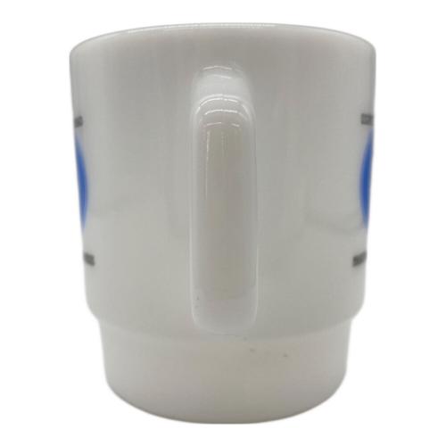 Fire King (ファイヤーキング) マグカップ ホワイト×ブルー 世田谷