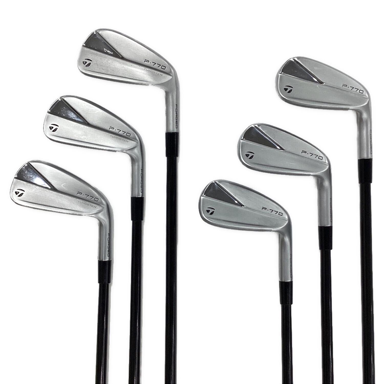 土日限定価格TaylorMade P770 2023 6本Diamanaシャフト TaylorMade P770 FORGED (2023) アイアン6本セット/シャフト：DIAMANA