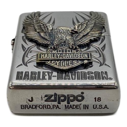 ZIPPO (ジッポ) ZIPPO J 18 HARLEY-DAVIDSON シルバーいぶし