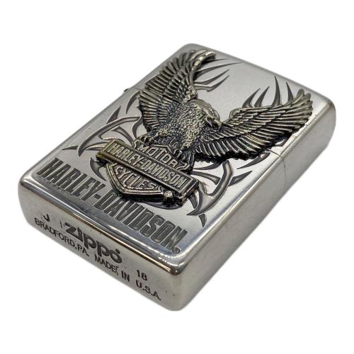 ZIPPO (ジッポ) ZIPPO J 18 HARLEY-DAVIDSON シルバーいぶし