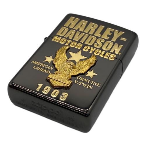 ZIPPO (ジッポ) HARLEY DAVIDSON（ハーレーダビッドソン） J 15 ブラック メッキ/メタル