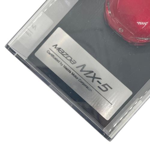 mazda (マツダ) モデルカー マツダ特注 MAZDA MX-5 1/43ロードスターNDソウルレッド