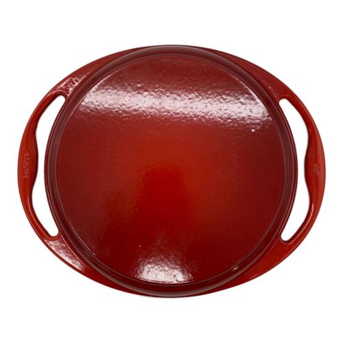 LE CREUSET (ルクルーゼ) ラウンドグリル レッド 26cm