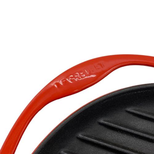 LE CREUSET (ルクルーゼ) ラウンドグリル レッド 26cm