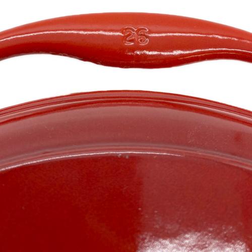 LE CREUSET (ルクルーゼ) ラウンドグリル レッド 26cm