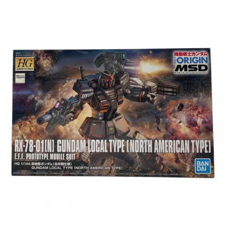BANDAI (バンダイ) ガンプラ 局地型ガンダム(北米戦仕様) 機動戦士