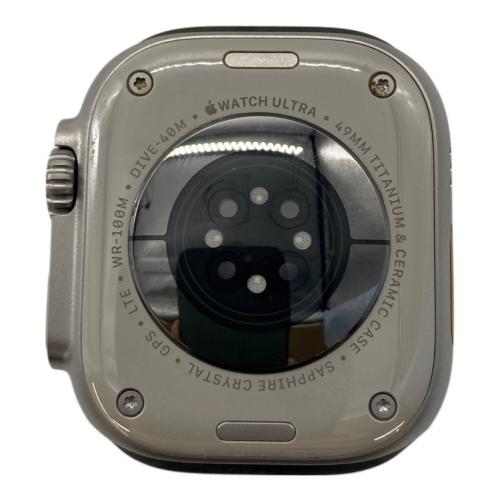 Apple (アップル) Apple Watch ULTRA MNHJ3J/A GPS+Cellularモデル ケースサイズ:49㎜ 〇 バッテリー:Aランク(95%) 程度:Bランク LMWC9RKW24