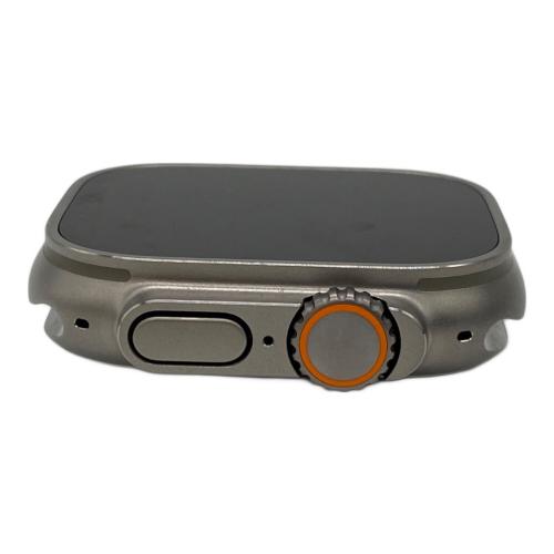 Apple (アップル) Apple Watch ULTRA MNHJ3J/A GPS+Cellularモデル ケースサイズ:49㎜ 〇 バッテリー:Aランク(95%) 程度:Bランク LMWC9RKW24