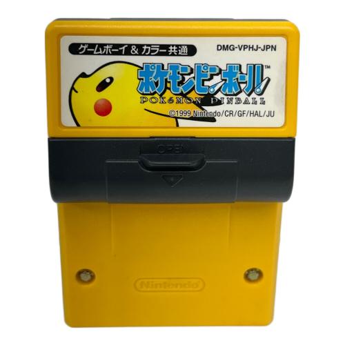 ゲームボーイ用ソフト ポケモンピンボール -