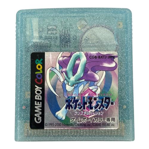 ゲームボーイ用ソフト ポケットモンスター クリスタルバージョン -