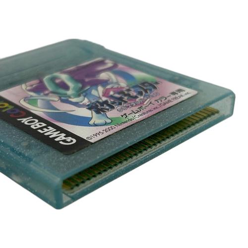 ゲームボーイ用ソフト ポケットモンスター クリスタルバージョン -