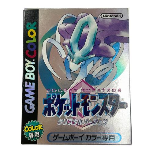 ゲームボーイ用ソフト ポケットモンスター クリスタルバージョン -