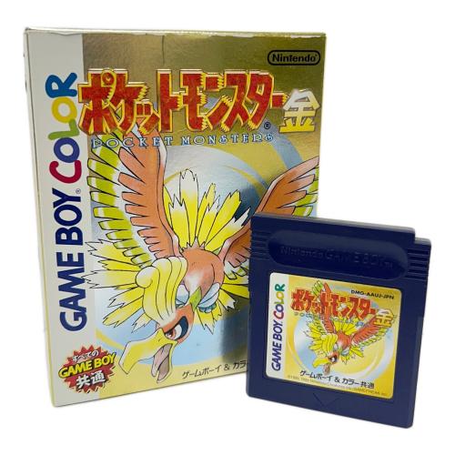 ゲームボーイ用ソフト ポケットモンスター 金 -